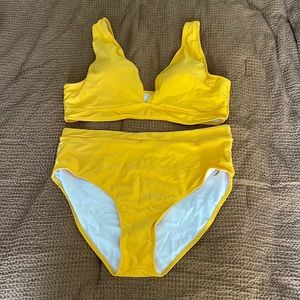 Shein plus high waisted bikini